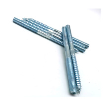 4.8 / 8.8 grade Carbon steel Self-tapping wood screws double hanger bolt for hanger
